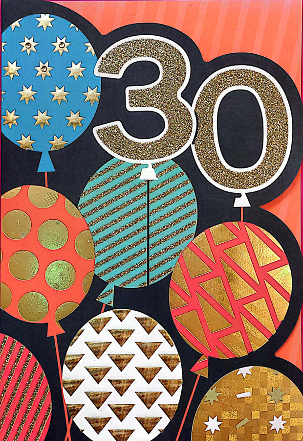 Hallmark 30th Birthday Card