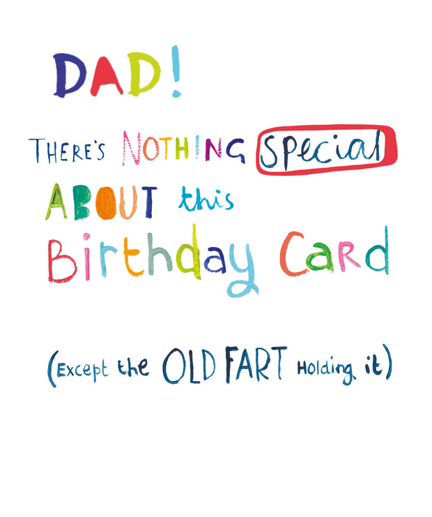 Papersalad Dad Birthday Card
