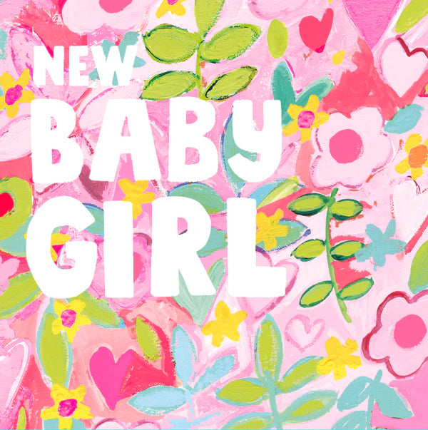 Papersalad Baby Girl Card