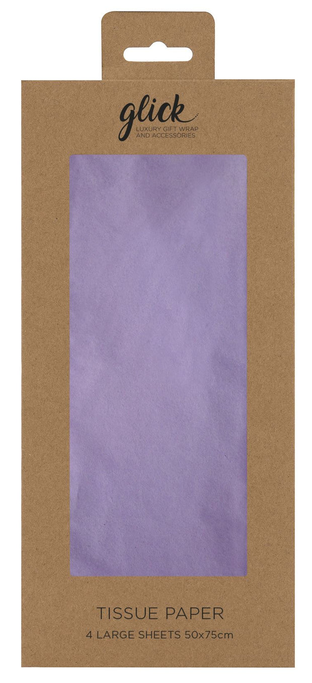 Glick Lilac Tissue 4 Sheets