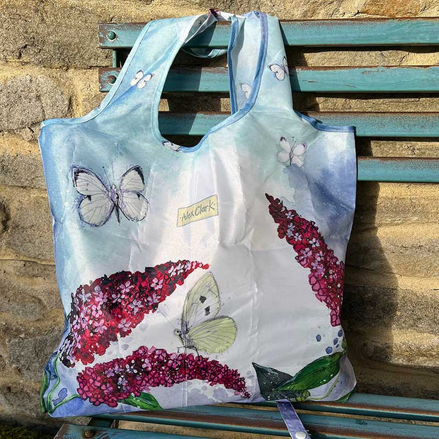 Alex Clark Butterflies and Buddleia Reusable Bag