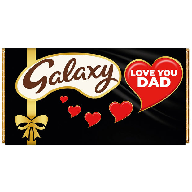 Galaxy "Love You Dad" Bar 100g
