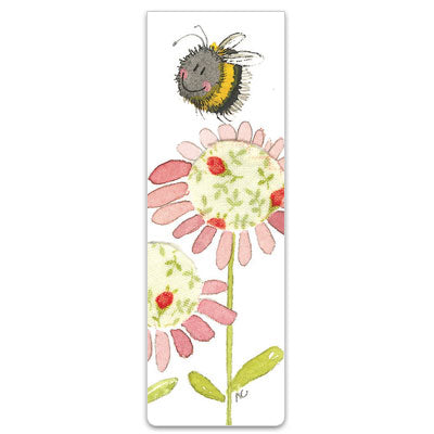 Alex Clark Bee & Flower Bookmark