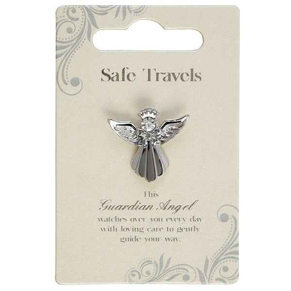 Guardian Angel Pin Safe Travels