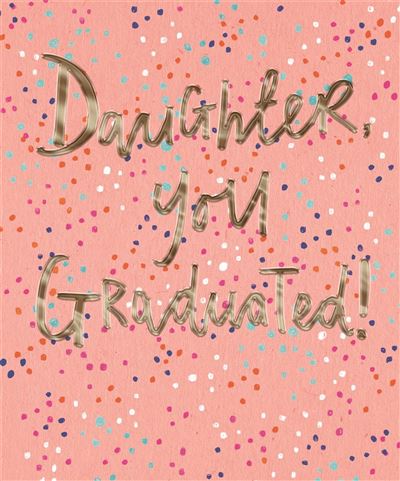 Hallmark Daughter Graduation Card