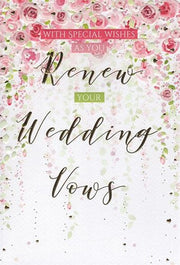 ICG Renew Your Wedding Vows Card