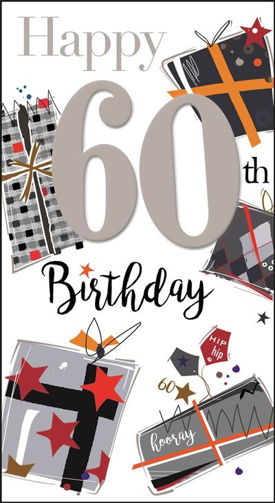 Jonny Javelin 60th Birthday Card