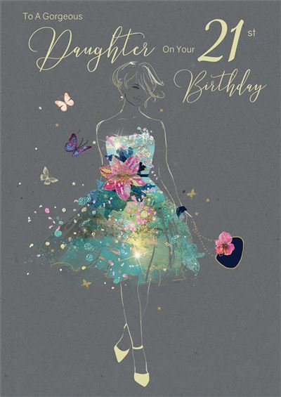 Cherry Orchard Daughter 21st Birthday Card