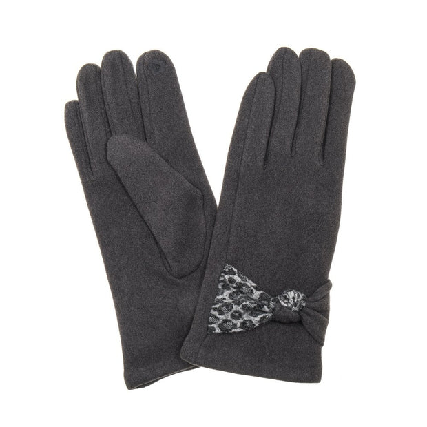 Grey Ladies Gloves
