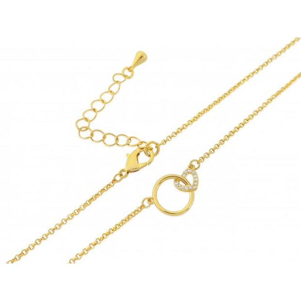 Gold Plated Heart Necklace