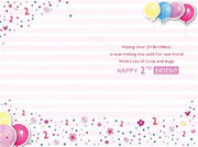ICG Daughter 2nd Birthday Card