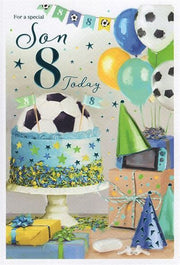 ICG Son 8th Birthday Card