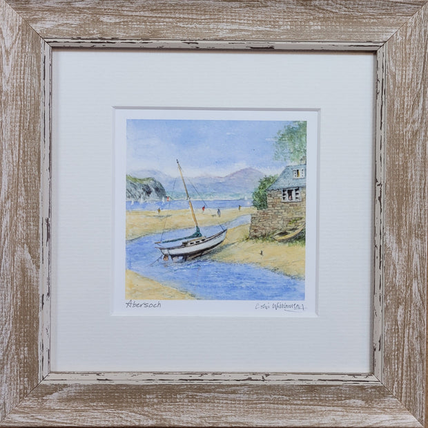 Colin Williamson Abersoch, Wales, Mounted and Framed Picture
