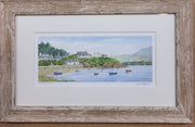Colin Williamson Borth Y Gest, Wales, Mounted and Framed Picture