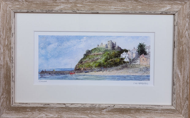 Colin Williamson Criccieth, Wales, Mounted and Framed Picture