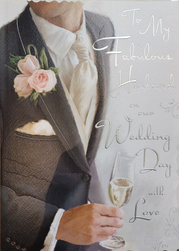 Jonny Javelin For My Fabulous Groom On Our Wedding Day