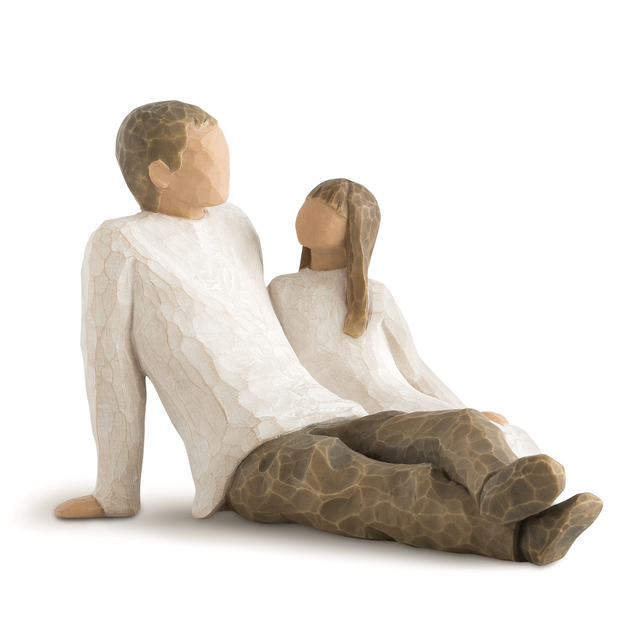 Enesco Willow Tree Father and Daughter Figure