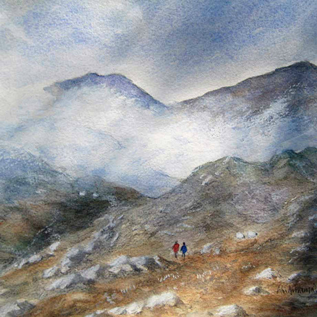 Colin Williamson Skiddaw, Lake District, Mounted and Framed Picture