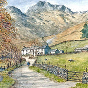 Colin Williamson Great Langdale, Lake District, Mounted and Framed Picture