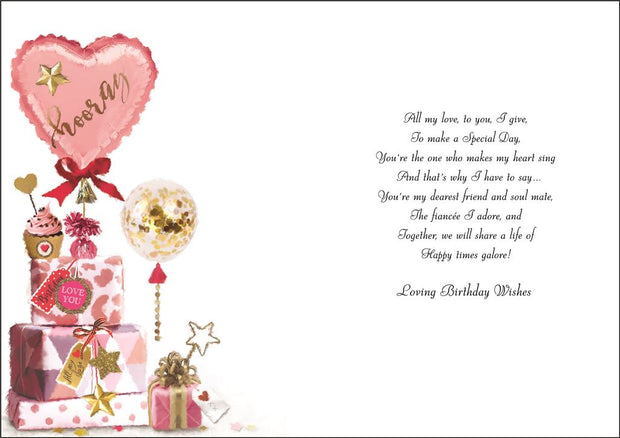 Jonny Javelin Fiancee Birthday Card