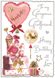 Jonny Javelin Girlfriend Birthday Card