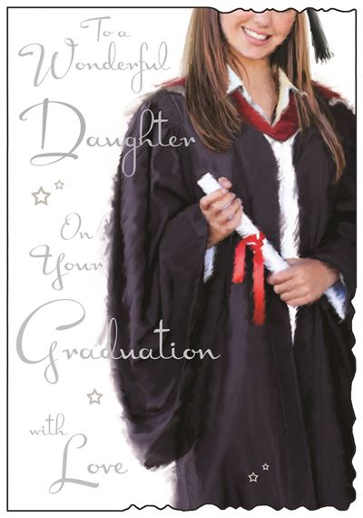 Jonny Javelin Daughter Graduation Card