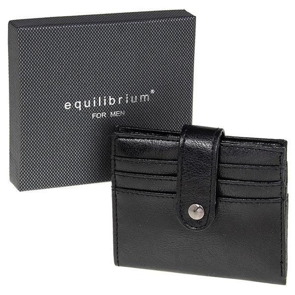 Equilibrium Men's Credit Card Holder Black