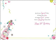Jonny Javelin 21st Birthday Card