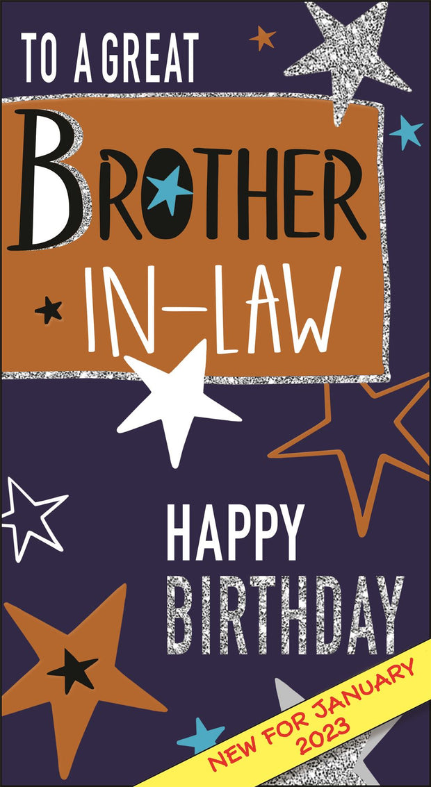 Jonny Javelin Brother in Law Birthday Card
