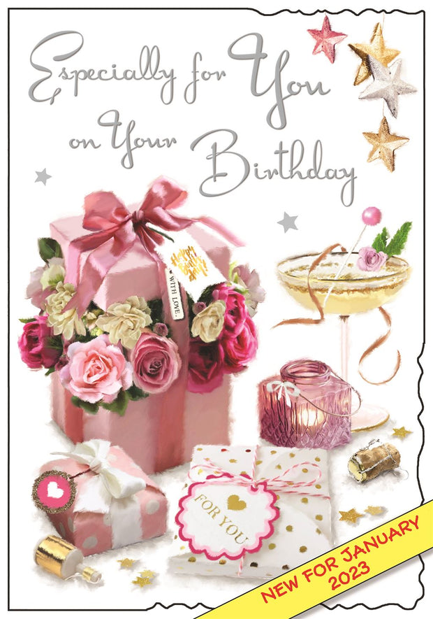 Jonny Javelin Especially For You Birthday Card