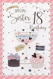 ICG Sister 18th Birthday Card