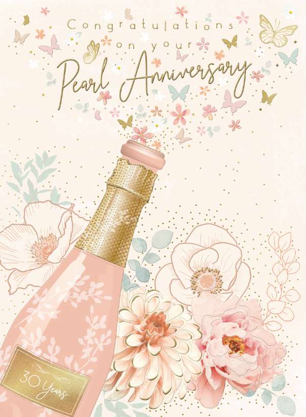 Noel Tatt Pearl Anniversary Card