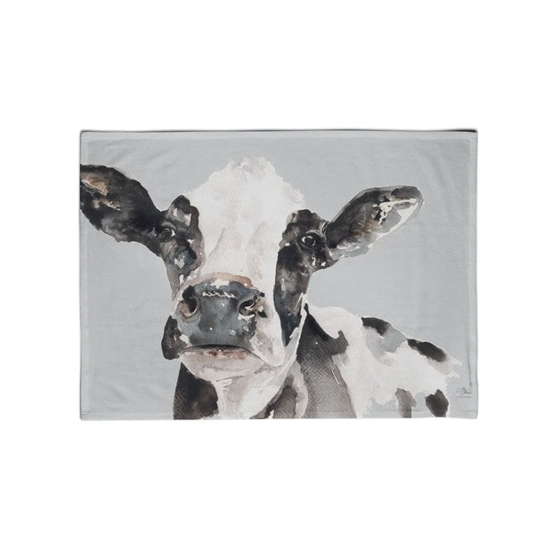 Meg Hawkins Friesian Cow Tea Towel