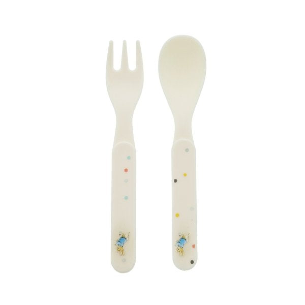 Enesco Peter Rabbit Bamboo Collection Fork & Spoon