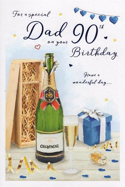 ICG Dad 90th Birthday Card