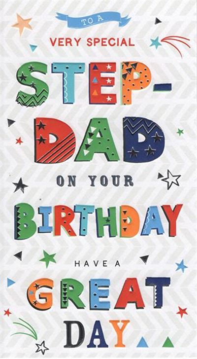 ICG Step-Dad Birthday Card