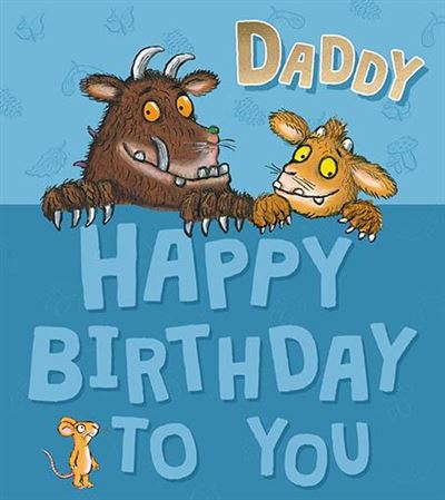Gruffalo Daddy Birthday Card