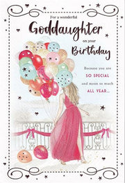 ICG Goddaughter Birthday Card