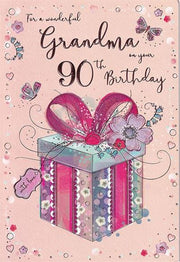 ICG Grandma 90th Birthday Card