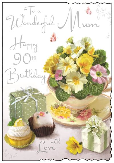 Jonny Javelin Mum 90th Birthday Card