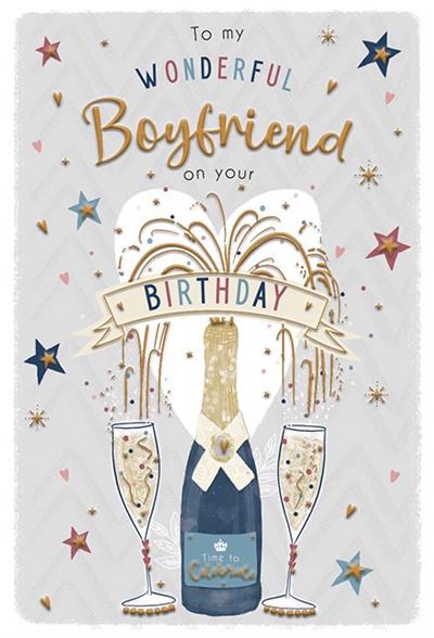 ICG Boyfriend Birthday Card