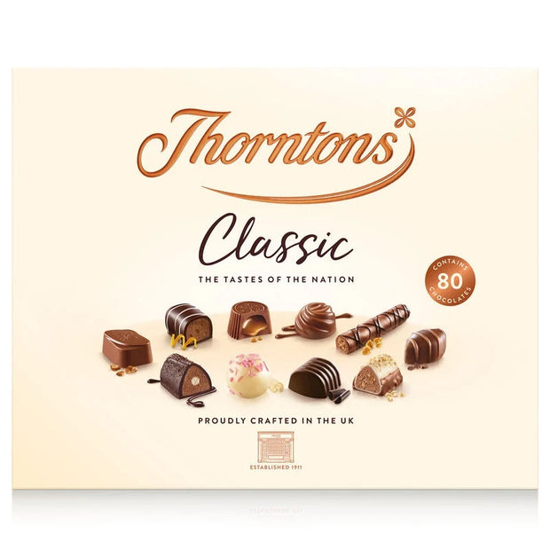900g Thorntons Classic Collection Box