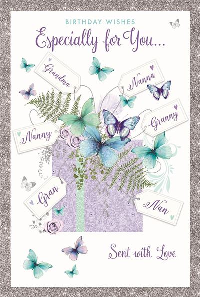 Nigel Quiney Grandma, Nan, Granny Birthday Card