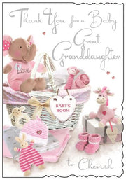 Jonny Javelin Thank You For a Great Granddaughter Card