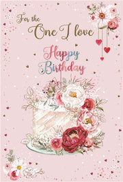ICG One I Love Birthday Card