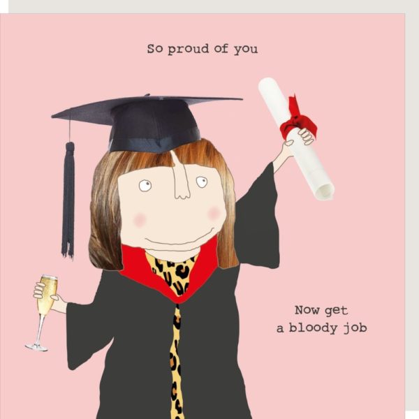 Rosie Made A Thing Humour Female Graduation Card