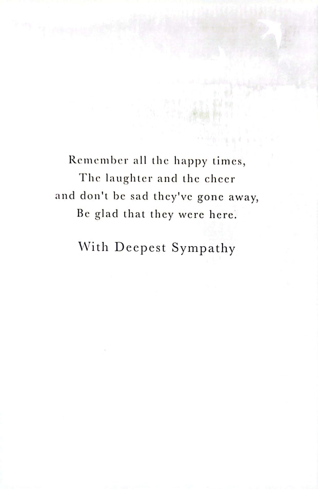 Words N Wishes Sympathy Card