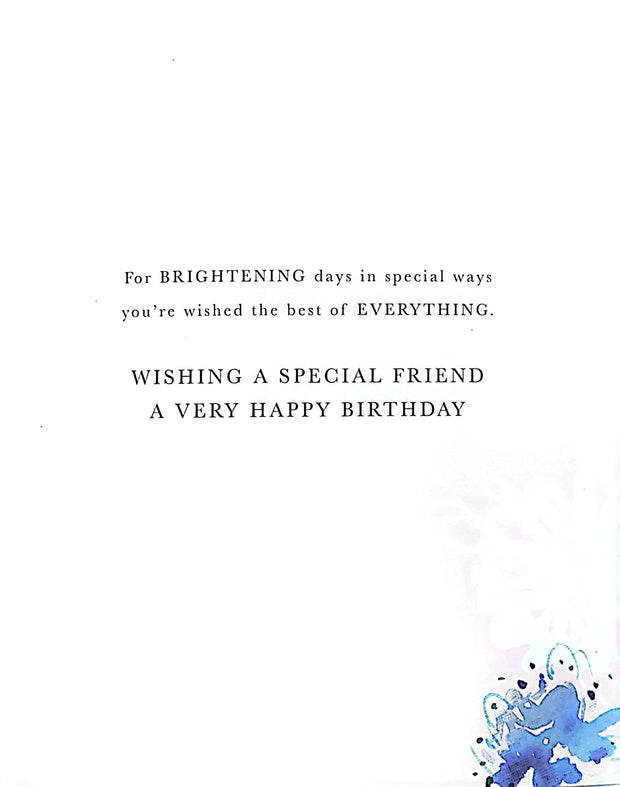 Words N Wishes Friend Birthday Card