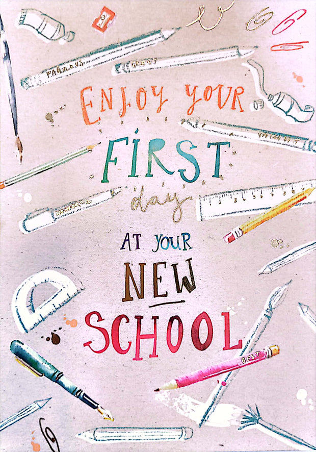Ling Design First Day At School Card