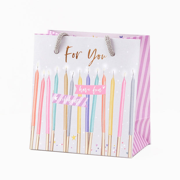 Belly Button Candles Small Gift Bag